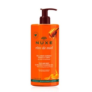 Nuxe Reve de Miel Gel Limpiador Cara y Cuerpo 750ml