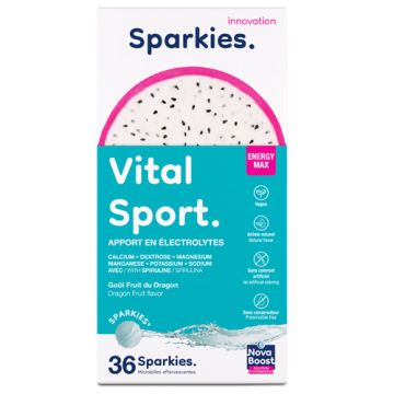 Nova Boost Sparkies Vital Sport 36 Uds