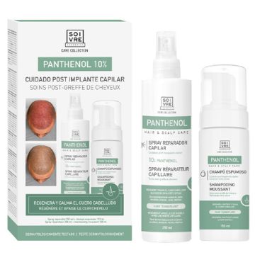 Soivre Panthenol Post Implante Capilar Spray 250ml + Champu 150ml