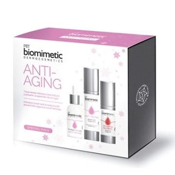 Biomimetic Pre Base Antiedad 30ml+Tto Avanzado 50ml+C. Ojos 15ml