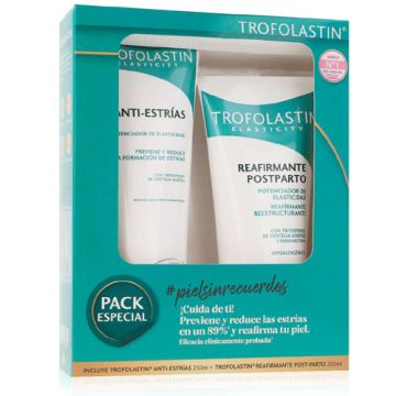 Trofolastin Anti-Estrias 250ml + Reafirmante Post-Parto 200ml