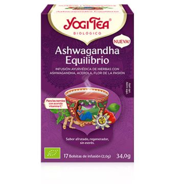 Yogi Tea Ashwagandha Equilibrio 17 Uds