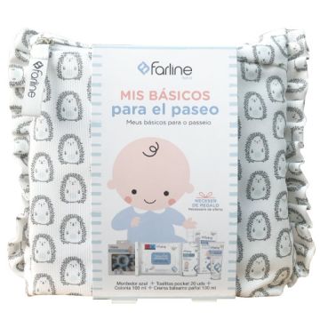 Farline Bebe mis Basicos para el Paseo Neceser 4 Productos