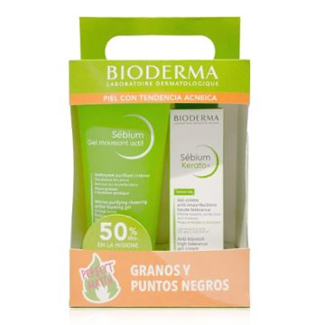 Bioderma Sebium Kerato+ 30ml + Gel Purificante Intensivo 200ml