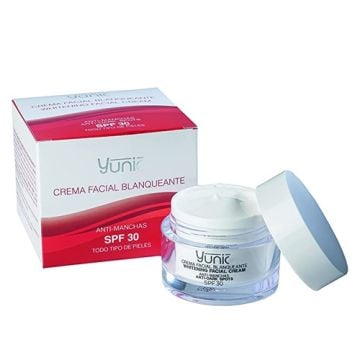 Yunic Crema Facial Blanqueante Antimanchas Spf30 50ml