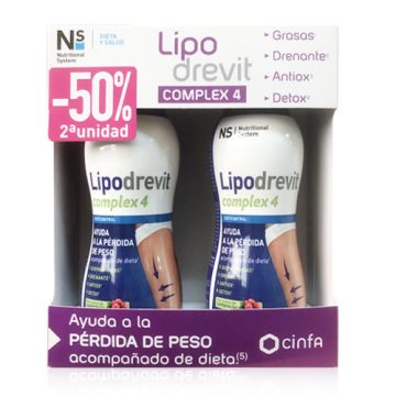 Nutritional System Lipodrevit Complex 4 Duplo 2x450ml