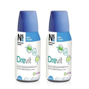 Nutritional System Drevit Drenante Vitaminado Duplo 2x250ml