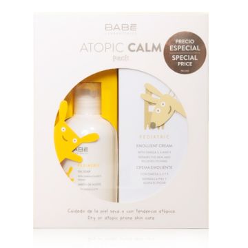 Babe Pediatric Crema Emoliente 200ml + Jabon de Aceite 200ml