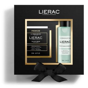 Lierac Premium Crema Ojos 200ml + Desmaquillante Ojos 100ml