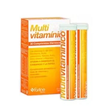 Farline Multivitaminico Duplo 2x30 Comprimidos Efervescentes