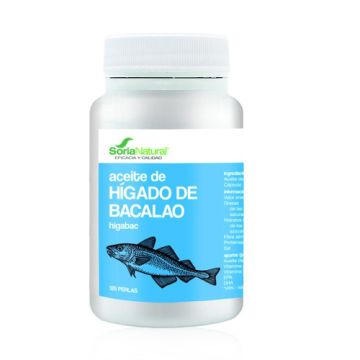 Soria Natural Higado Bacalo 125 Perlas