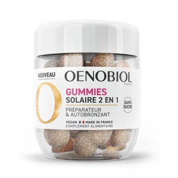 Oenobiol Gummies Solar 2en1 60 Uds